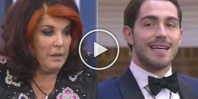 GF Vip 5, la Contessa De Blanck lancia una bottiglia contro Tommaso Zorzi: il web insorge