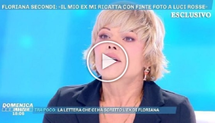 Domenica Live, Floriana Secondi contro la d’Urso: “Se lo fai replicare, vado in un…”