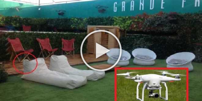 Grande Fratello Vip 6: un drone sorvola la casa e lascia un biglietto misterioso?
