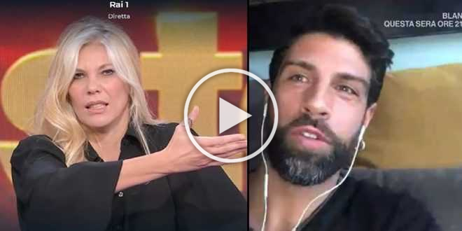 Eleonora Daniele rimprovera Gilles Rocca: “Toglilo che è orrendo!”