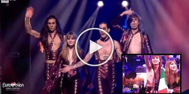 Eurovision 2021, i Maneskin accusati di fare uso di droga in diretta: il video