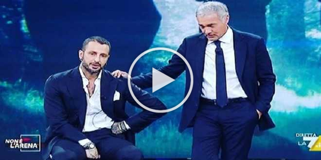 Fabrizio Corona: il messaggio a Massimo Giletti dopo il lutto