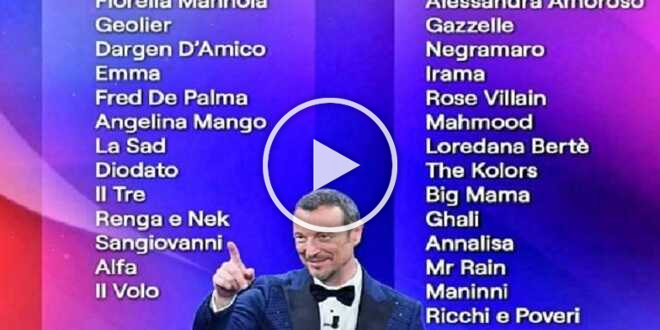 Fantasanremo, un milione di squadre iscritte per il Festival di Sanremo 2024: ecco gli artisti più scelti
