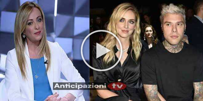 Fedez difende Chiara Ferragni sul pandoro gate: stoccata a Giorgia Meloni