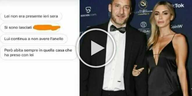 Francesco Totti e Noemi Bocchi si sono già lasciati? Spuntano numerosi indizi
