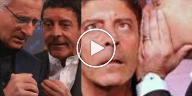 Furibonda lite dietro le quinte tra Paolo Bonolis e Luca Laurenti