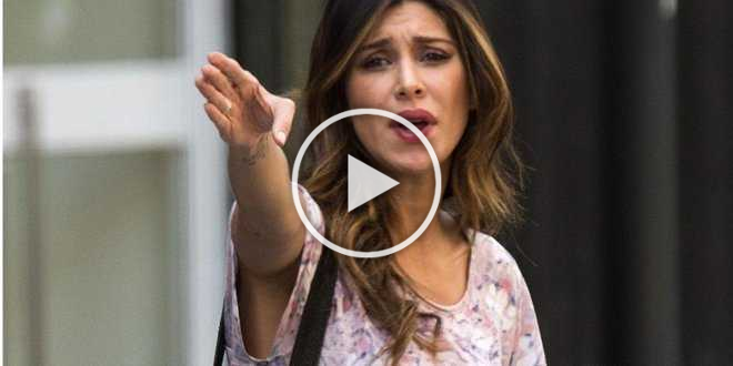 Furiosa lite di Belen Rodriguez con un collega!