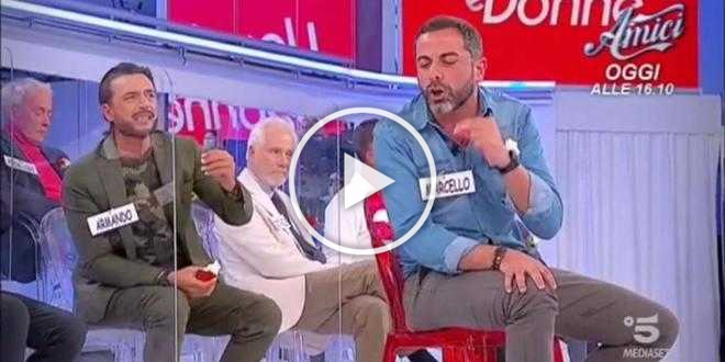 Uomini e Donne news, furiosa lite tra Armando Incarnato e Marcello Messina: “Non sei un uomo”