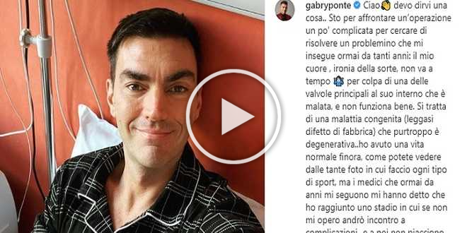 Gabry Ponte operato al cuore, i fan preoccupati sulle sue condizioni