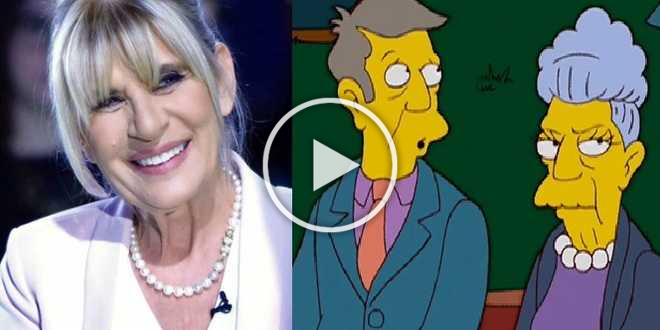 Uomini e Donne: Gemma Galgani diventa doppiatrice nel nuovo film dei Simpson?