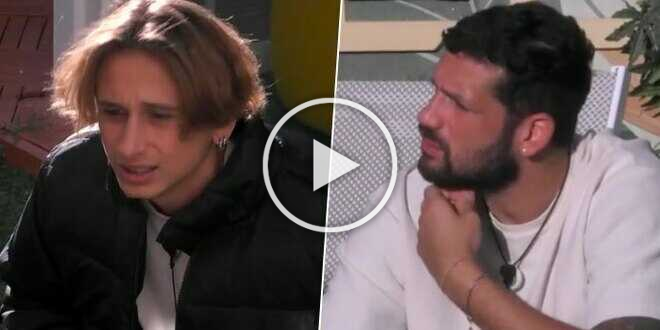 GF Vip, George Ciupilan deluso da Luca Salatino: “Ridi di me”