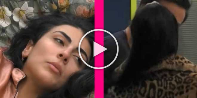 Gf vip 5: Giulia Salemi bacia Pierpaolo Pretelli e confessa le sue paure