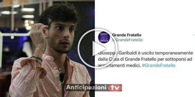 Giuseppe Garibaldi portato via dopo una nuovo malore: cosa è successo e come sta adesso