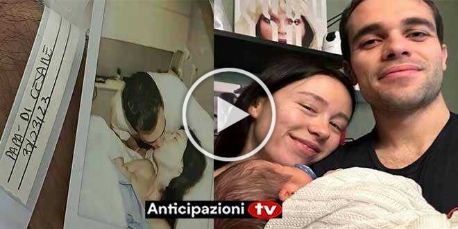 Goffredo Cerza con il bambino accerchiati dai paparazzi, lo sfogo sui social media