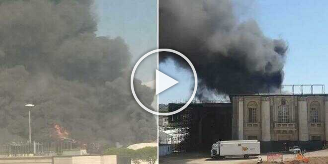 Incendio a Cinecittà lambisce anche la Casa del GF Vip: è doloso?