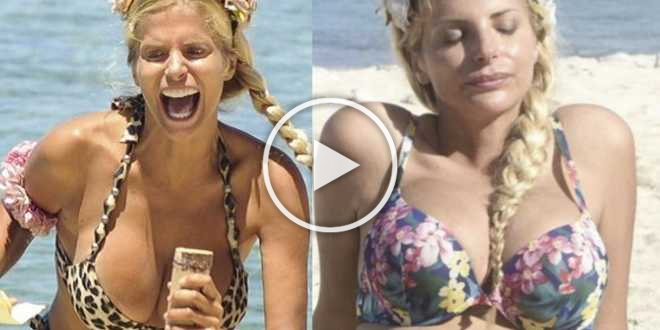 Isola dei Famosi: Francesca Cipriani posa sexy in strada, ma arriva il vigile a fermarla