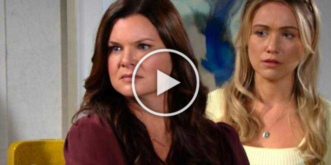 Anticipazioni americane di Beautiful: Katie sviene litigando con Flo!