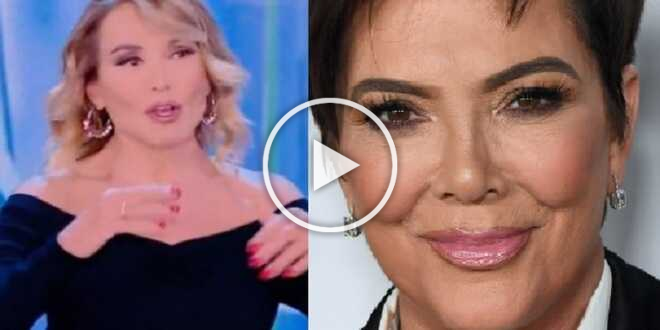 Kris Jenner, il video dei ringraziamenti a Barbara d’Urso è reale? Le ipotesi del web