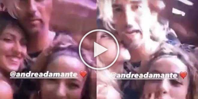 La notte folle di Andrea Damante tra donne e musica: spunta una misteriosa bionda
