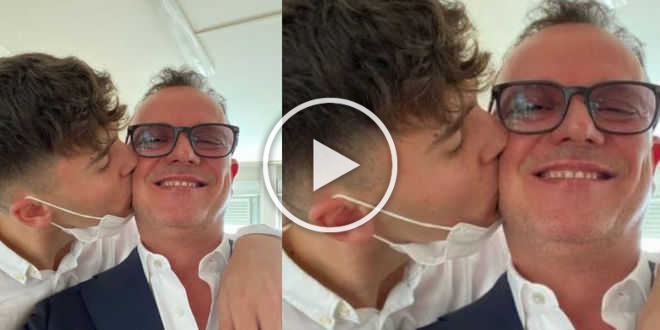 LDA, spunta una conversazione con papà Gigi D’Alessio: “Vorrei essere bravo come te”