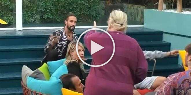 GF Vip, nella notte scoppia una lite furibonda tra Alex Belli e Katia Ricciarelli