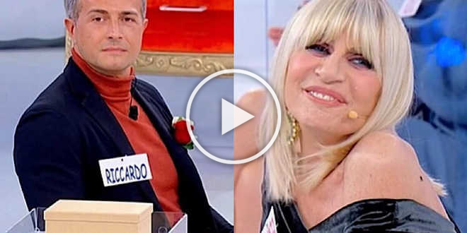 Uomini e Donne, furiosa lite in studio tra Gemma Galgani e Riccardo Guarnieri
