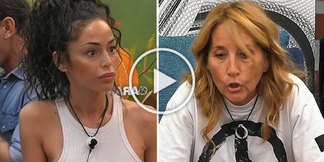 GF Vip, scoppia la lite tra Jo Squillo e Raffaella Fico: “Dimmelo in faccia”