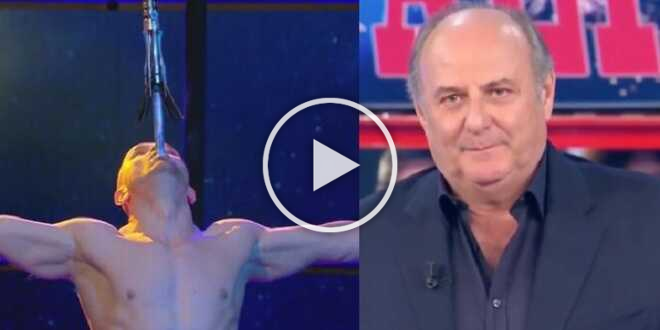 Lo Show dei Record, panico in studio: incidente per un fachiro con la spada