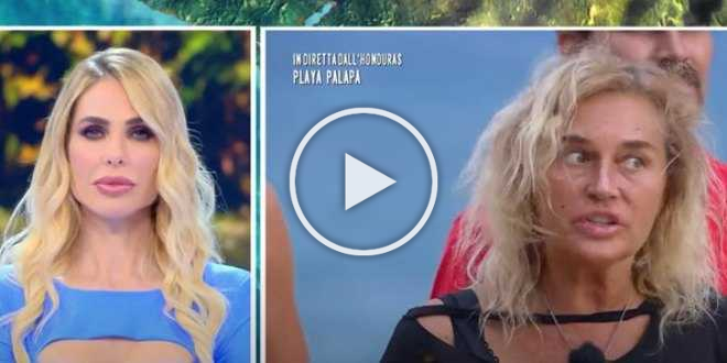 Isola dei Famosi, Lory Del Santo shock su Ilary Blasi: “Ci fosse stata Simona Ventura…”