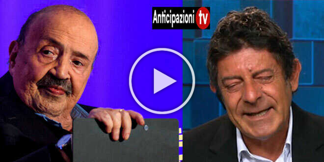 Luca Laurenti in lacrime mentre ricorda Maurizio Costanzo