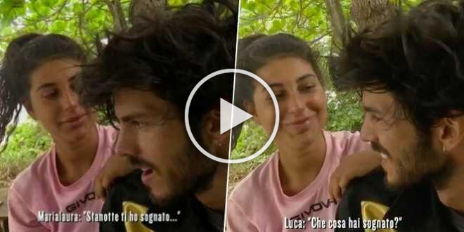 Isola dei Famosi, Maria Laura De Vitis confessa il sogno a luci rosse su Luca Daffré