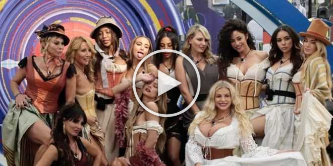 Gf Vip, momento super bollente nella casa: le donne si mostrano in lingerie