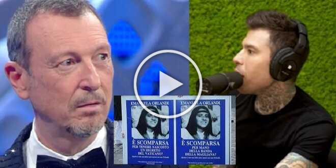 Muschio Selvaggio a Sanremo 2023: Amadeus ci ripensa dopo la risata su Emanuela Orlandi?