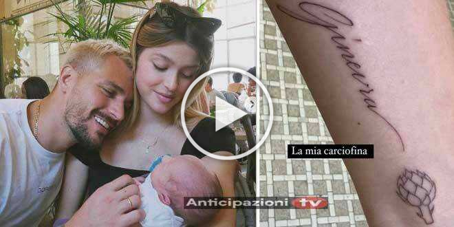 Uomini e Donne, Natalia Paragoni tatua Andrea Zelletta: l’omaggio alla figlia Ginevra