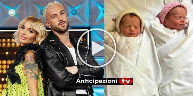 Sono nate le gemelle di Veronica Peparini e Andreas Muller: come stanno le bimbe e la neo mamma