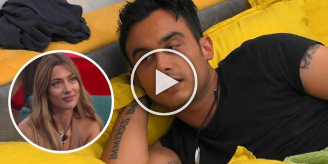 GF Vip, Nicola Pisu ha una cotta per Soleil Sorge: “Vorrei baciarla”