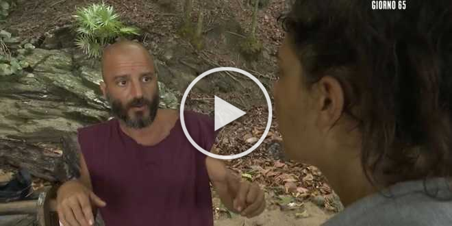 Isola dei Famosi, Nicola Vaporidis asfalta Marialaura De Vitis: “Falsa”
