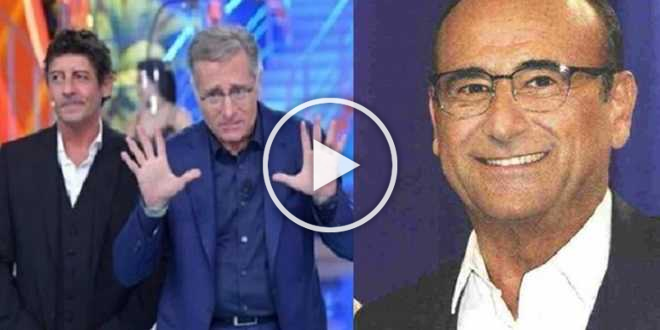 Paolo Bonolis sfida Carlo Conti: “Facciamo un format tv e vediamo chi vince”