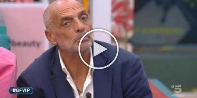 GF Vip 5, Paolo Brosio infuriato con Signorini: un video gli dà ragione