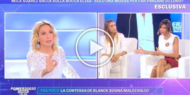 Pomeriggio 5, gravi accuse all’ex gieffine Elisa De Panicis e Mila Suarez: la confessione shock