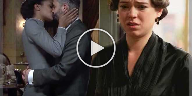 Una vita anticipazioni 24 aprile 2021, Genoveva sorprende Felipe sul punto di baciare Marcia