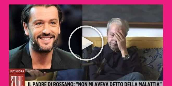 Rossano Rubicondi, il padre incredulo per la sua morte: “Non sapevamo che era malato”