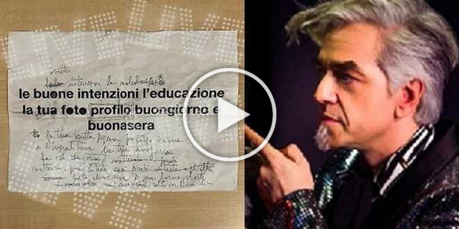 Sanremo 2020, ecco quanto vale il foglio del testo modificato da Morgan
