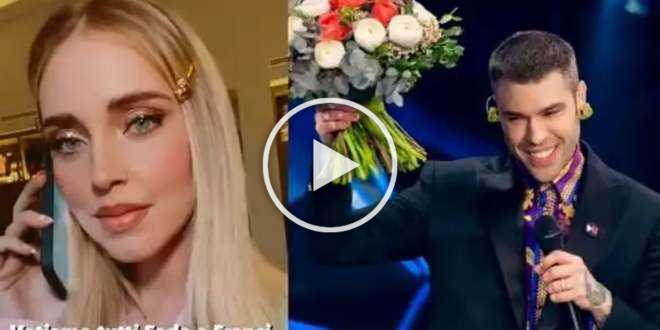 Sanremo 2021, Fedez replica al Codacons: “Chiara è mia moglie, cosa vi aspettavate?”