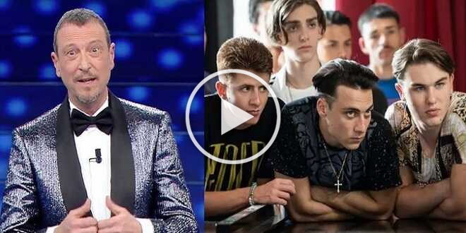 Sanremo 2023, Amadeus chiama gli attori di Mare Fuori: canteranno la sigla sull’Ariston