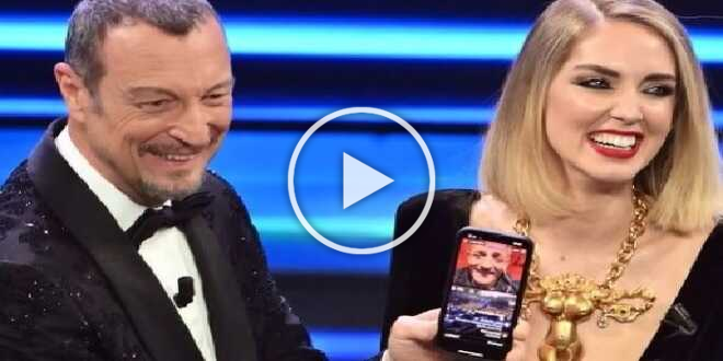 Sanremo 2023, multa salatissima alla Rai: “Pubblicità occulta di Ferragni e Amadeus”