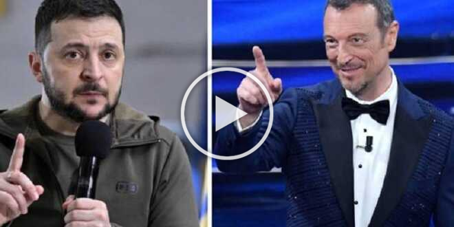 Sanremo 2023, Amadeus nei guai: i pacifisti minacciano di occupare il Festival