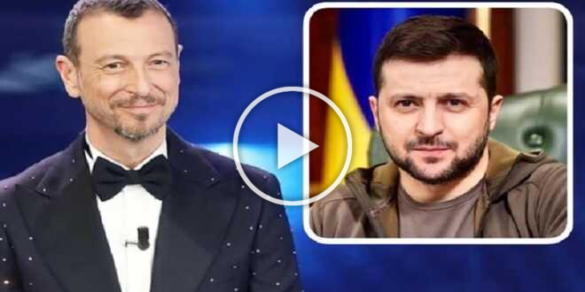 Sanremo 2023, Zalensky ospite della finale: percepirà un compenso economico?