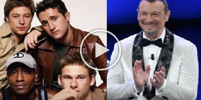 Sanremo 2024, la mossa di Amadeus: anche i Blue parteciperanno al festival?