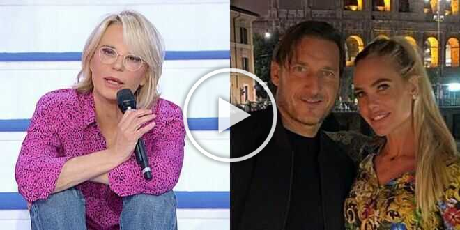 Separazione Francesco Totti e Ilary Blasi? Ecco cosa ne pensa Maria De Filippi